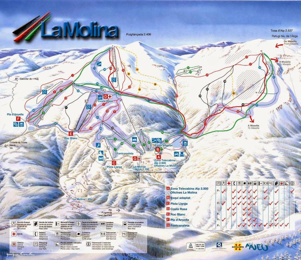 Willa Casa En La Molina La Molina  Zewnętrze zdjęcie